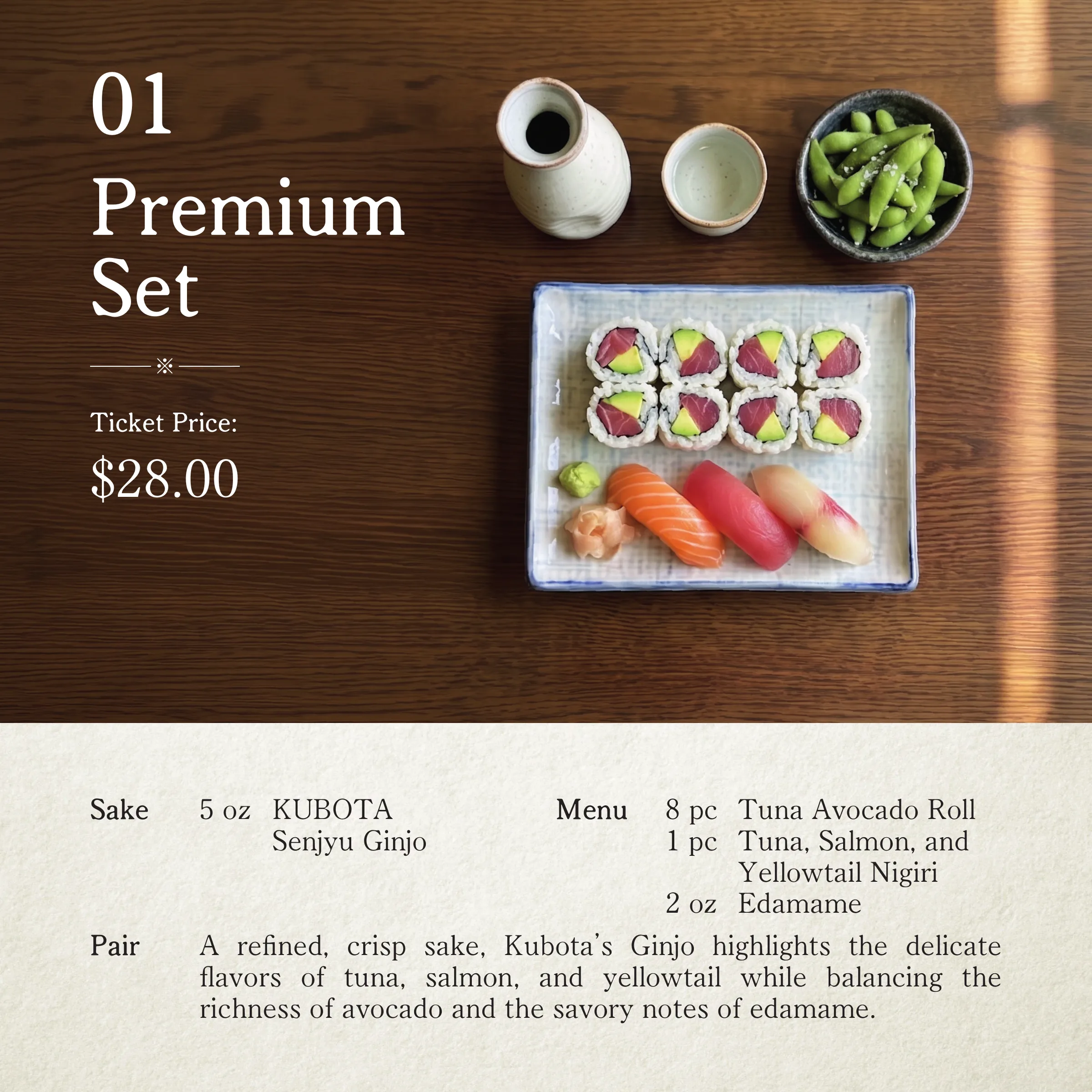 Sushi and Sake Pairing Event Graphics, 5 of 8